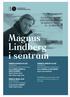 Magnus Lindberg i sentrum