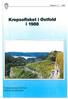 Rapport Krepsefisket i Østfold. i1988. Fylkesmannen i Østfold Mi l jøve rna vdel ingen