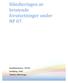 Håndteringen av bristende forutsetninger under NF 07.