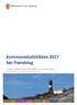 Kommunestatistikken 2017 Sør-Trøndelag. Utvalgte nøkkeltall for kommunene i Sør-Trøndelag Ureviderte tall pr. 15. mars 2017 (publisert