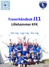 Trenerhåndbok J11 Lillehammer KFK