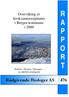 R A P P O R. Rådgivende Biologer AS 476. Overvåking av ferskvannsresipienter i Bergen kommune i 2000