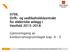 0706. Drift- og vedlikeholdskontrakt for elektriske anlegg i Vestfold Gjennomgang av konkurransegrunnlaget kap. A E