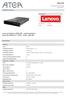 Atea AS. Lenovo System x3650 M4 - rackmonterbar - Xeon E5-2620V2 2.1 GHz - 8 GB GB. Sentralbord: Produktinformasjon