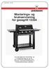 Monterings- og bruksanvisning for gassgrill 12334