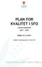 PLAN FOR KVALITET I SFO