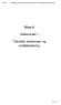 Bilag til. Delkontrakt 1. Tekniske avklaringer og kvalitetssikring