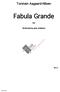 Torstein Aagaard-Nilsen. Fabula Grande. for. Sinfonietta and children. [Versjon Sept 2015]