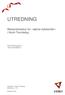 UTREDNING. Bestandsstatus for «alpine dykkender» i Nord-Trøndelag. Rolf Terje Kroglund Jan Eivind Østnes. Høgskolen i Nord-Trøndelag Utredning nr 170