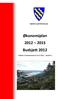 Søndre Land Kommune Økonomiplan Budsjett 2012