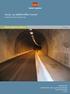 Gang- og sykkeltrafikk i tunnel