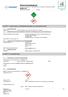 Sikkerhetsdatablad i henhold til Forordning (EF) nr. 1907/2006 (REACH) med endringer, Forordning (EU) 2015/830