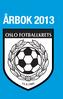 ÅRBOK OSLO FO ÅRBOK 2013 TBALLKRETS