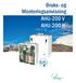 Bruks- og Monteringsanvisning AHU-200 V AHU-200 H