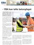 - YBA kan løfte betongfaget