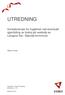 UTREDNING. Konsekvenser for fuglelivet ved eventuell igjenfylling av bukta på vestsida av Langøra Sør, Stjørdal kommune.