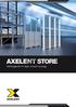 AXELENT STORE Nettinggjerder for lager, industri og bygg.