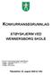 KONKURRANSEGRUNNLAG STØYSKJERM VED WENNERSBORG SKOLE. Tilbudsfrist: 20. august 2009 kl 1200