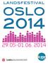 Velkommen til Landsfestival i Oslo!