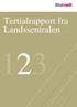 Tertialrapport 01/2011. Tertialrapport fra Landssentralen 02/2011