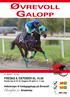 FREDAG 8. OKTOBER KL Første løp kl Dagens V5-spill: løp. Velkommen til fredagsgalopp på Øvrevoll! Amatørløp. Nr. 28/2010 Kr.