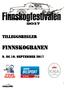 Tilleggsregler. Finnskogbanen. 9. og 10. september 2017