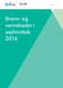 Rapport. Brann- og vannskader i asylmottak 2016