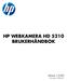 HP WEBKAMERA HD 5210 BRUKERHÅNDBOK