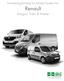 Innredningsforslag fra Modul-System for Renault. Kangoo, Trafic & Master.