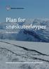 Plan for snøskuterløyper