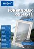 FORHANDLER PRISLISTE Gjelder fra 1. april 2017