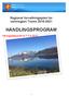 Regional forvaltningsplan for vannregion Troms HANDLINGSPROGRAM