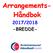 Arrangements- Håndbok 2017/2018 -BREDDE-