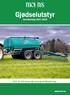 Gjødselutstyr. Hovedkatalog 2017/2018. MOI AS. Ditt førstevalg innen gjødselhåndtering.