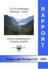 R A P P O R T. Rådgivende Biologer AS kv kraftledning Høyanger - Sande. Konsekvensutredning for biologisk mangfold
