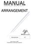 MANUAL ARRANGEMENT. Manualversjon 2.0. Manual laget av NBTF Etterarbeidet av Lars Kristian Haraldsrud