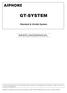 GT-SYSTEM. Standard & Utvidet System INNSTILLINGSMANUAL