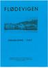 ARSMELDING 1987 INNHOLD 1. ADMINISTRA&JON...  PERSONALE... ... 4 Personaloversikt... ... 6