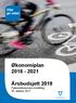 Økonomiplan Årsbudsjett 2018