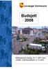 Levanger kommune. Budsjett 2008