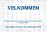 VELKOMMEN Samordnet areal- og transportstrategi for Osloregionen, revisjon 2016 Høringskonferanse 22. september 2015