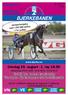 BJERKEBANEN.  Onsdag 23. august - 1. løp Kval til K.G. Bertmarks minneløp VG+ løpet - Bjerkebanens serie for stallansatte