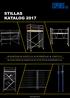 STILLAS KATALOG 2017 RULLESTILLAS FASADESTILLAS TAKVINDUSTILLAS KOMBISTILLAS BYGGEGJERDER FOLDESTILLAS TRAPPETÅRN SKORSTEINSSTILLAS.