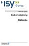 G-PROG STÅL Stålbjelke. (Ver Mai 2009) Brukerveiledning. Stålbjelke