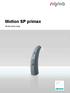 Motion SP primax. Bruksanvisning. Hearing Systems