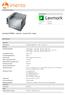 Lexmark W850n - skriver - svart-hvitt - laser