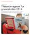 Tilstandsrapport for grunnskolen 2017