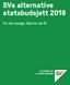 SVs alternative statsbudsjett 2018