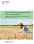 Kornavling og kornkvalitet på utvalgte jordtyper i Follo for vekstsesongen 2014