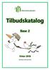 Tilbudskatalog Base 2 Vinter 2018